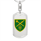 Operational Command North (Ukraine) - Luxury Dog Tag Keychain