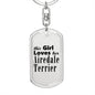 Airedale Terrier - Luxury Dog Tag Keychain
