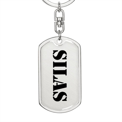 Silas - Luxury Dog Tag Keychain