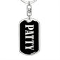 Patty v02 - Luxury Dog Tag Keychain