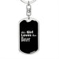 Boxer v2 - Luxury Dog Tag Keychain