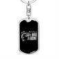 Bad To The Bone - Luxury Dog Tag Keychain