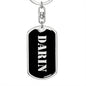 Darin v3 - Luxury Dog Tag Keychain