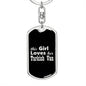 Turkish Van v2 - Luxury Dog Tag Keychain