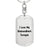 Love My Diamondback Terrapin - Luxury Dog Tag Keychain