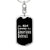 American Bobtail v2 - Luxury Dog Tag Keychain