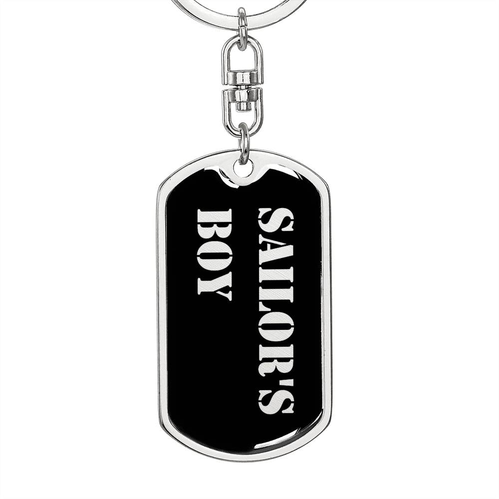 Sailor's Boy v2 - Luxury Dog Tag Keychain