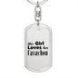 Cavachon - Luxury Dog Tag Keychain