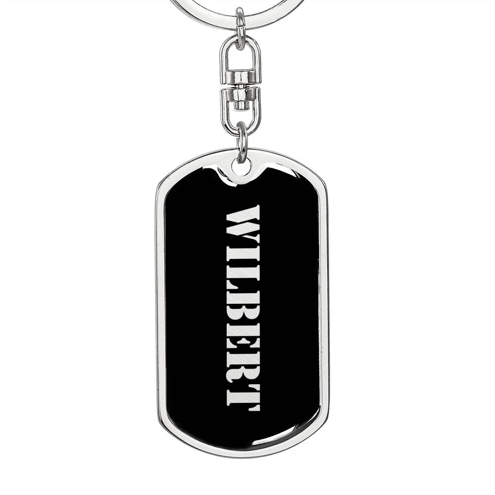 Wilbert v3 - Luxury Dog Tag Keychain