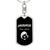 Mama, Est. 2014 v2 - Luxury Dog Tag Keychain