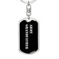 Army Grandfather v2 - Luxury Dog Tag Keychain
