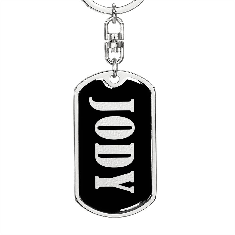Jody v02 - Luxury Dog Tag Keychain