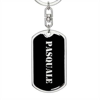 Pasquale v2 - Luxury Dog Tag Keychain