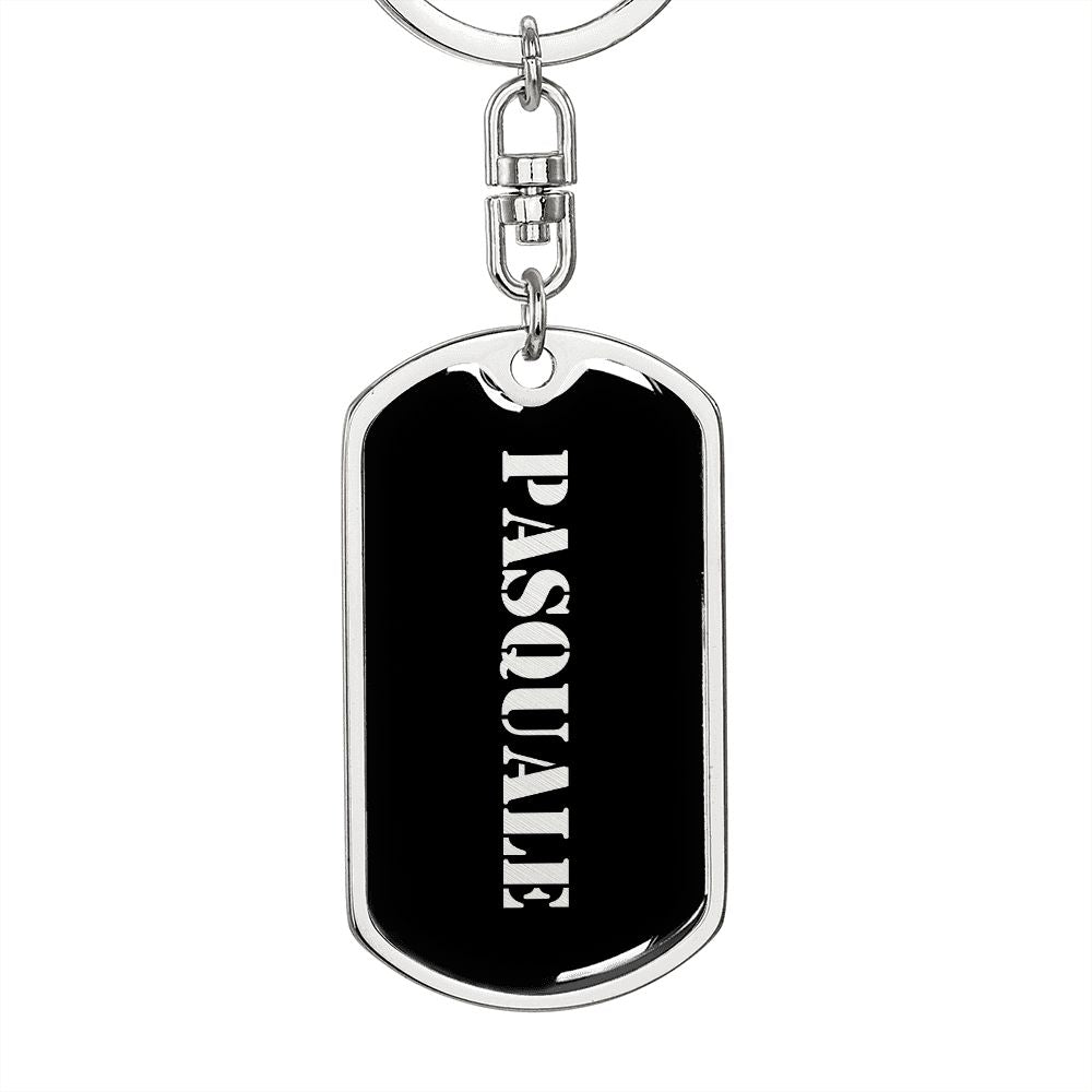 Pasquale v2 - Luxury Dog Tag Keychain