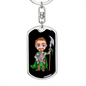 Knight 01-2 - Luxury Dog Tag Keychain
