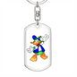 Duck - Luxury Dog Tag Keychain