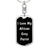 Love My African Grey Parrot v2 - Luxury Dog Tag Keychain