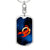 Zodiac Sign Scorpio - Luxury Dog Tag Keychain