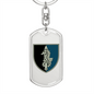 73rd Maritime Special Operations Center (Ukraine) - Luxury Dog Tag Keychain