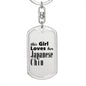 Japanese Chin - Luxury Dog Tag Keychain