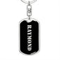 Raymond v3 - Luxury Dog Tag Keychain