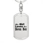 Devon Rex - Luxury Dog Tag Keychain
