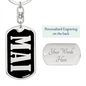 Mai v02 - Luxury Dog Tag Keychain