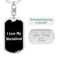 Love My Warmblood v2 - Luxury Dog Tag Keychain