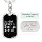 Kurilian Bobtail v2 - Luxury Dog Tag Keychain