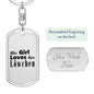 Löwchen - Luxury Dog Tag Keychain