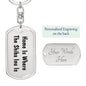 Shiba Inu's Home - Luxury Dog Tag Keychain