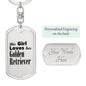 Golden Retriever - Luxury Dog Tag Keychain
