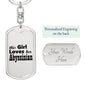 Abyssinian - Luxury Dog Tag Keychain
