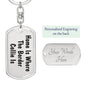 Border Collie's Home - Luxury Dog Tag Keychain
