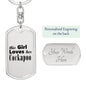 Cockapoo - Luxury Dog Tag Keychain