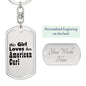 American Curl - Luxury Dog Tag Keychain