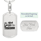 Tonkinese - Luxury Dog Tag Keychain