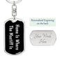 Mastiff's Home v2 - Luxury Dog Tag Keychain