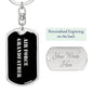 Air Force Grandfather v2 - Luxury Dog Tag Keychain