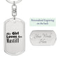 Mastiff - Luxury Dog Tag Keychain