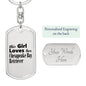 Chesapeake Bay Retriever - Luxury Dog Tag Keychain