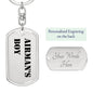 Airman's Boy - Luxury Dog Tag Keychain