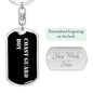 Coast Guard Boy v2 - Luxury Dog Tag Keychain