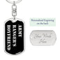 Army Ranger's Boyfriend v2 - Luxury Dog Tag Keychain
