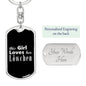 Löwchen v2 - Luxury Dog Tag Keychain