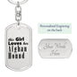 Afghan Hound - Luxury Dog Tag Keychain
