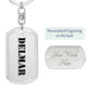 Delmar - Luxury Dog Tag Keychain