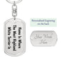 West Highland White Terrier's Home - Luxury Dog Tag Keychain
