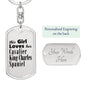 Cavalier King Charles Spaniel - Luxury Dog Tag Keychain