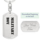 Military Boy - Luxury Dog Tag Keychain